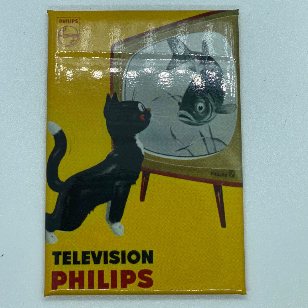 Magneet Philips met kat