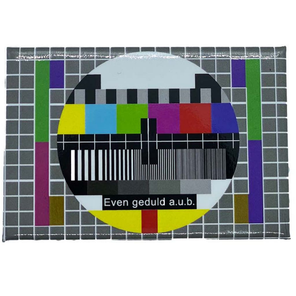 Magneet Philips met testbeeld