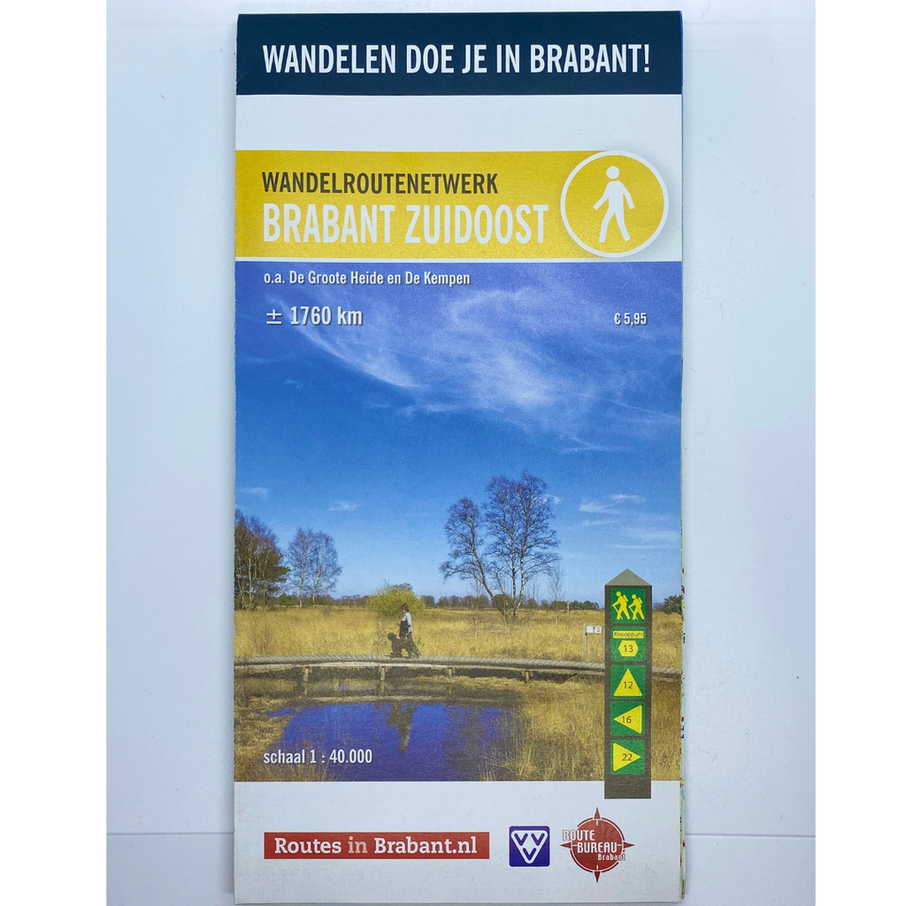 Wandelroutekaart: Brabant Zuidoost