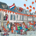 The orange duck explores the Netherlands