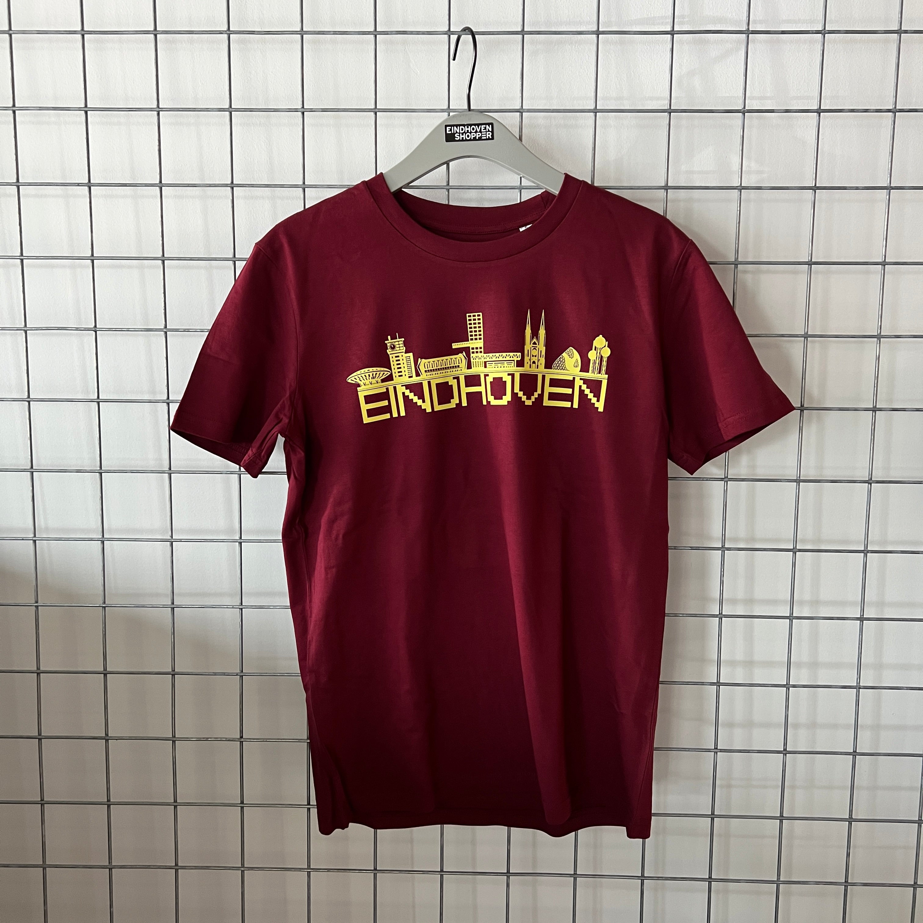 Eindhovense skyline shirt bordeaux